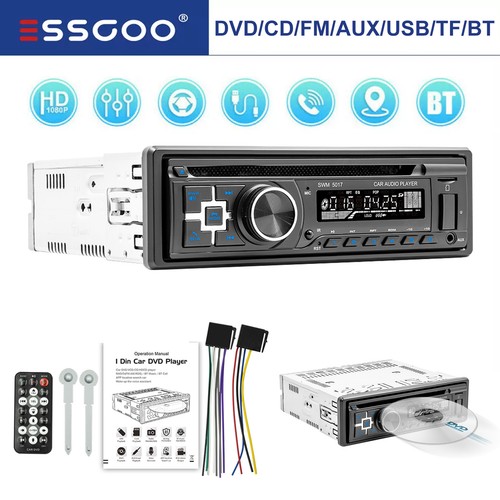 Essgoo single din car stereo - din,