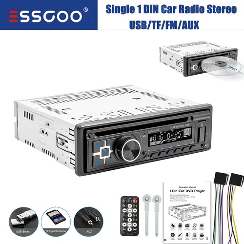 Car radio stereo single - single, 1din